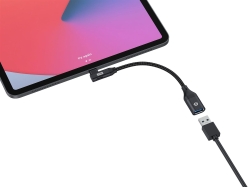 CONCEPTRONIC Adapter USB-C3.2 90°->USB-A3.0 10Gbs...