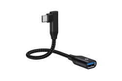 CONCEPTRONIC Adapter USB-C3.2 90°->USB-A3.0 10Gbs 0.15m sw