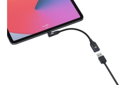 CONCEPTRONIC Adapter USB-C3.2 90°->USB-A3.0 10Gbs 0.15m sw