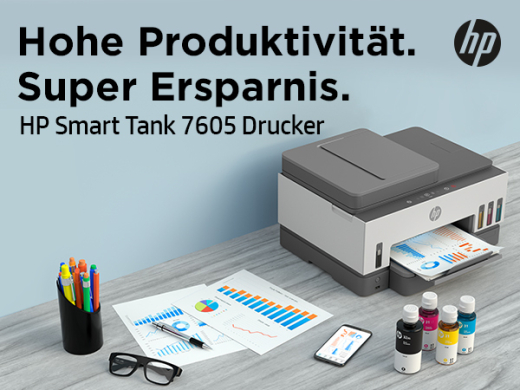 HP Smart Tank 7605 A4 Farbe 28C02ABHC
