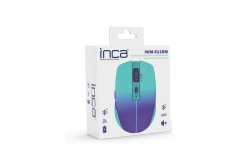 INCA Wrls Maus 1600DPI/2xBT5.1/6Tasten/LED/2.4GHzUSB-C