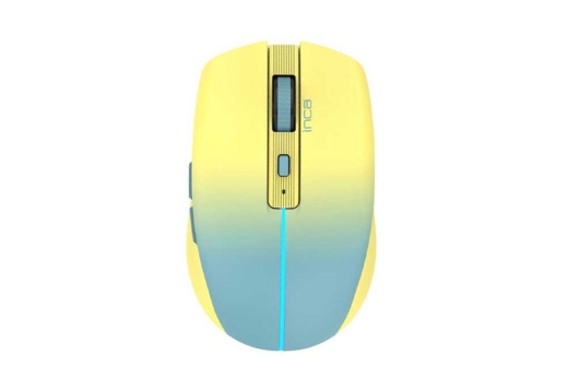 INCA Wrls Maus 1600DPI/2xBT5.1/6Tasten/LED/2.4GHzUSB-C