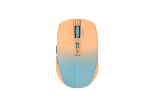 INCA Wrls Maus 1600DPI/2xBT5.1/6Tasten/LED/2.4GHzUSB-C
