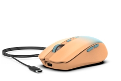 INCA Wrls Maus 1600DPI/2xBT5.1/6Tasten/LED/2.4GHzUSB-C