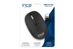 INCA Wrls Maus 1200DPI/3Tasten/2.4GHzUSB-A sw