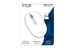 INCA Wrls Maus 1200DPI/3Tasten/2.4GHzUSB-A ws