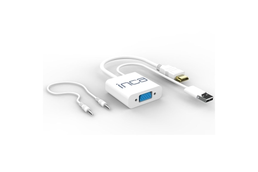 INCA Adapter IVTH-01 HDMI auf VGA(+USB und Audiokabel)