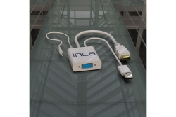 INCA Adapter IVTH-01 HDMI auf VGA(+USB und Audiokabel)