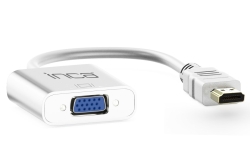 INCA Adapter HDMI->VGA +3.5mm AUX St/Bu FHD@ 60Hz 0.20m ws