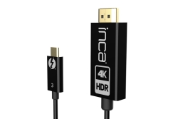 INCA Adapter HDMI2.0->USB-C St/St 4K@ 60Hz 1.80m sw