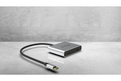 INCA Adapter ITPC-4 Typ C > 2xHDMI 4K30Hz,1xUSB-A,1xUSB-C
