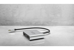 INCA Adapter ITPC-4 Typ C > 2xHDMI 4K30Hz,1xUSB-A,1xUSB-C