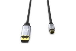 INCA Adapter ITCD-20 Typ C > Displayport, 4K60Hz, 2m