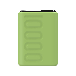 Powerbank RealPower PB-10000C PD+,3xType-C,hellgrün