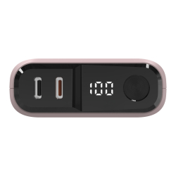 Powerbank RealPower PB-10000C PD+ mit 3xType-C,Rose