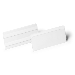Etikettentasche HARD COVER - 150 x 67 mm, transparent,...