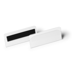 Etikettentasche HARD COVER - 100 x 38 mm, transparent,...