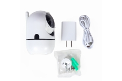 gembird Smart Home WiFi-Kamera, 355°drehbar,1080p,weiß