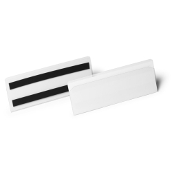 Etikettentasche HARD COVER - 1/2 A5 quer, transparent,...