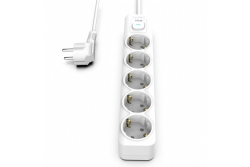INCA Steckdosenleiste 5x /16A 230V/Max.3680W/LED 1.50m ws