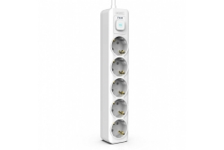 INCA Steckdosenleiste 5x /16A 230V/Max.3680W/LED 1.50m ws