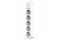 INCA Steckdosenleiste 5x /16A 230V/Max.3680W/LED 1.50m ws