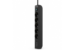 INCA Steckdosenleiste 5x /16A 230V/Max.3680W/LED 1.50m sw