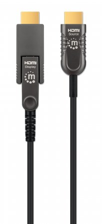 MANHATTAN LWL-Kabel HDMI-St. auf HDMI-/Micro-HDMI-St. 4K 50m