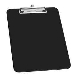 Klemmbrett mit Stiftehalter - A4, schwarz, 227x329 mm