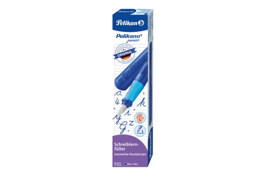 Pelikan Pelikano Junior Schreiblernfüller Linkshä. Blau L