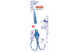 Herlitz Schere my.pen blau/weiß