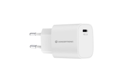 CONCEPTRONIC Ladegerät 1Port USB-C Top-Port 20WPD3.0 ws