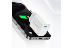CONCEPTRONIC Ladegerät 1Port USB-C Top-Port 20WPD3.0 ws