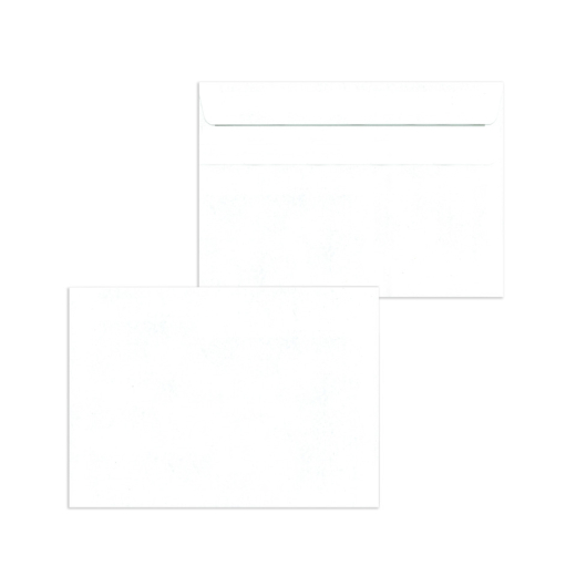 Briefumschläge C6 (162x114 mm), ohne Fenster, selbstklebend, 72 g/qm, 1.000 Stück
