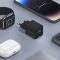 CONCEPTRONIC Ladegerät 2Port GaN USB-C/-A 20WPD3.0/PPS sw
