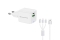 CONCEPTRONIC Ladegerät 2Port GaN 3-in-1 33WPD3.0/PPS ws