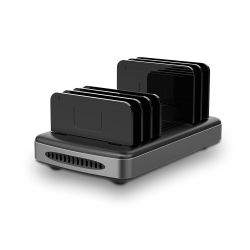 LINDY 6-Port USB-Ladestation 160W, 3x USB-C PD & 3x...
