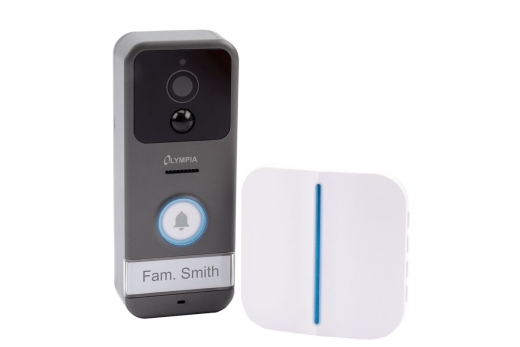 Olympia Video Doorbell VDB 824YA-Digitaler Gong DC 433
