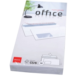 Briefumschlag Office - C5/6, hochweiß, haftklebend,...