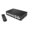 LINDY 5 Port KVM Switch Seamless Multiview 4HDMI 1USB Typ C