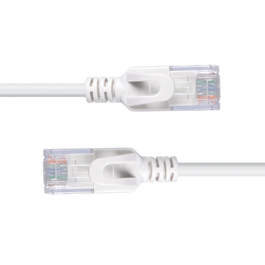 LINDY Patchkabel Cat.6A U/UTP Ultra Slim grau 0,3m