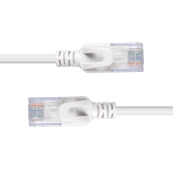 LINDY Patchkabel Cat.6A U/UTP Ultra Slim grau 0,3m