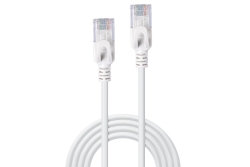 LINDY Patchkabel Cat.6A U/UTP Ultra Slim grau 1m