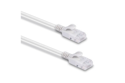 LINDY Patchkabel Cat.6A U/UTP Ultra Slim grau 1m