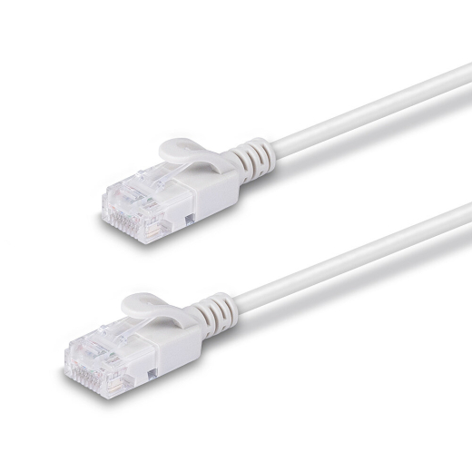 LINDY Patchkabel Cat.6A U/UTP Ultra Slim grau 3m
