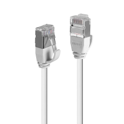 LINDY Patchkabel Cat.6A F/UTP Ultra Slim grau 2m