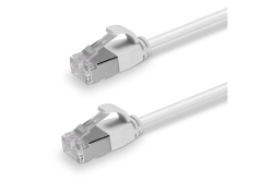 LINDY Patchkabel Cat.6A U/FTP Ultra Slim grau 3m