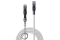 LINDY Patchkabel Cat.6A S/FTP grau 3m verriegelbar
