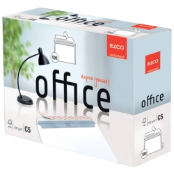 Briefumschlag Office in Shop Box - C5, hochweiß,...