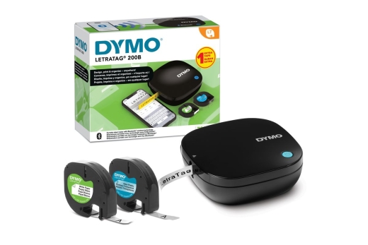 DYMO LetraTag LT-200B Bluetooth schwarz inkl 2 Bänder Gratis